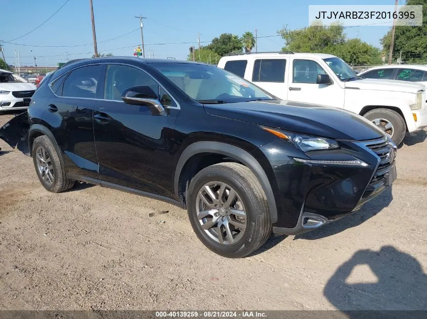 JTJYARBZ3F2016395 2015 Lexus Nx 200T