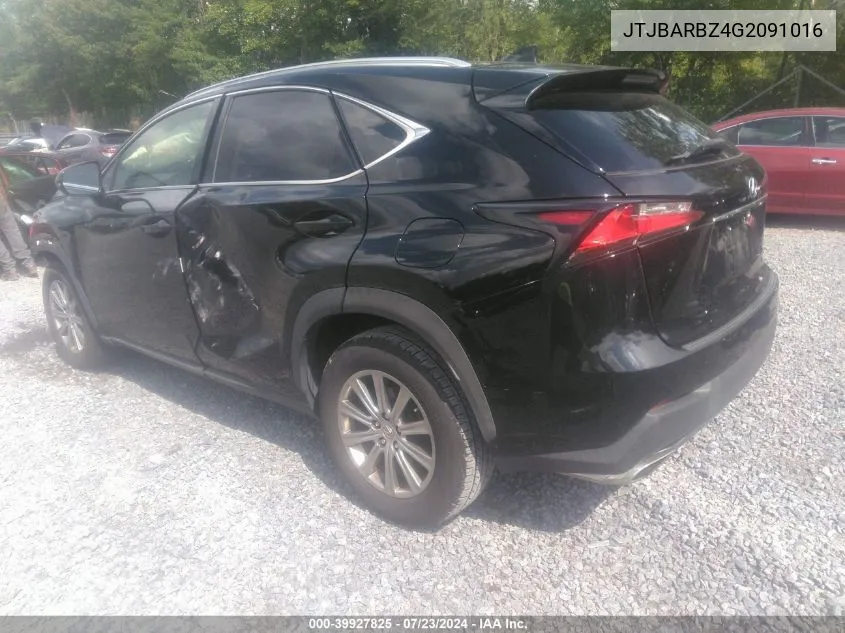 JTJBARBZ4G2091016 2016 Lexus Nx 200T