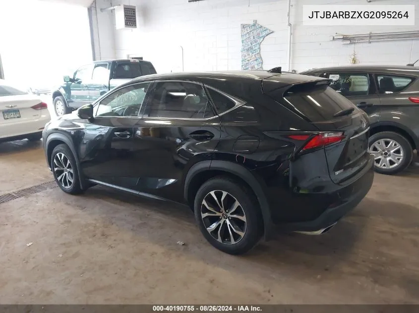 JTJBARBZXG2095264 2016 Lexus Nx 200T F Sport