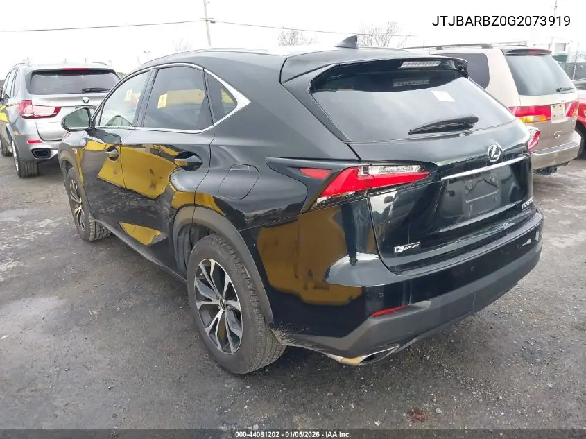 JTJBARBZ0G2073919 2016 Lexus Nx 200T F Sport