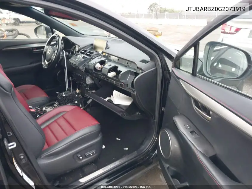 JTJBARBZ0G2073919 2016 Lexus Nx 200T F Sport