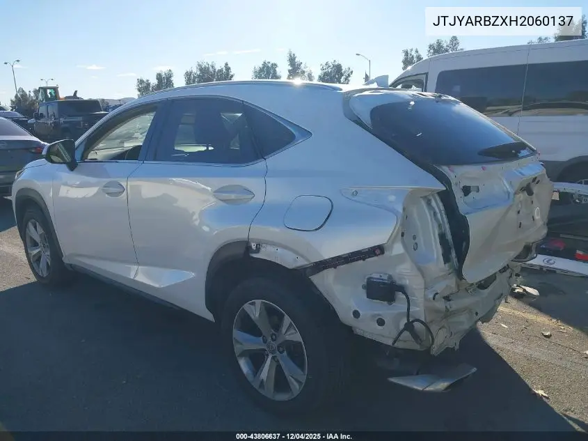 JTJYARBZXH2060137 2017 Lexus Nx 200T