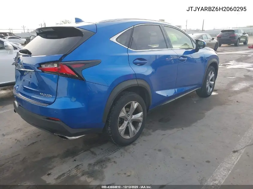 JTJYARBZ6H2060295 2017 Lexus Nx 200T