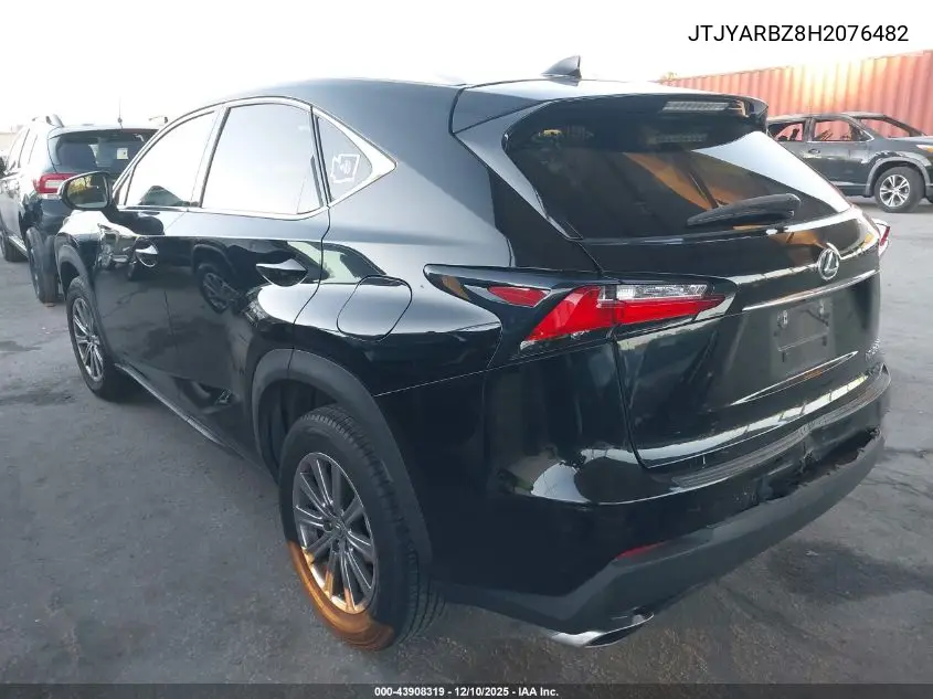 JTJYARBZ8H2076482 2017 Lexus Nx 200T