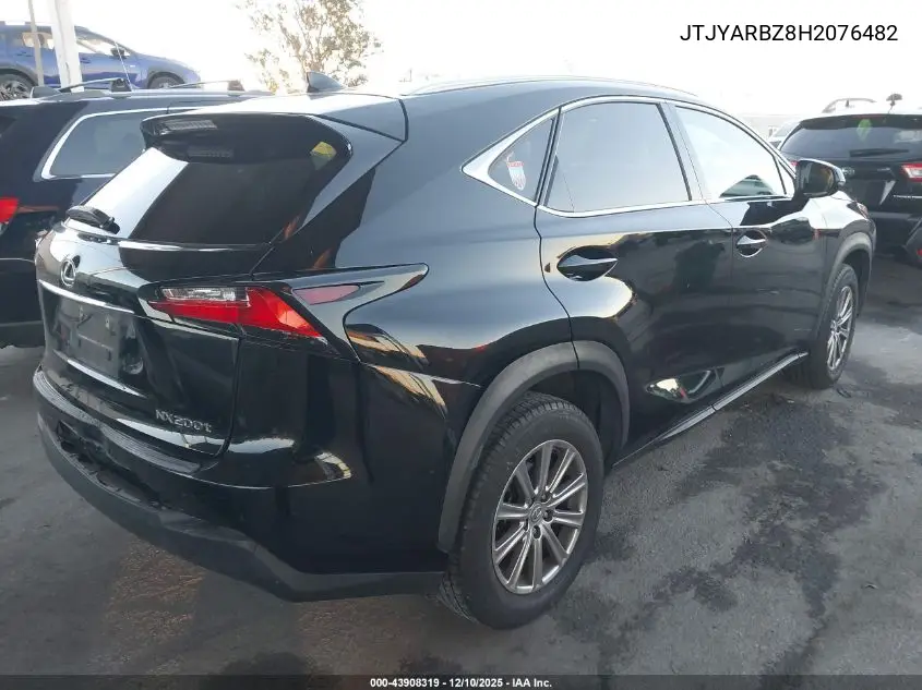 JTJYARBZ8H2076482 2017 Lexus Nx 200T
