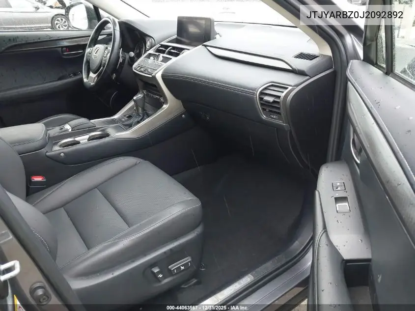 JTJYARBZ0J2092892 2018 Lexus Nx 300