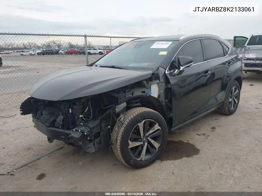 JTJYARBZ8K2133061 2019 Lexus Nx 300