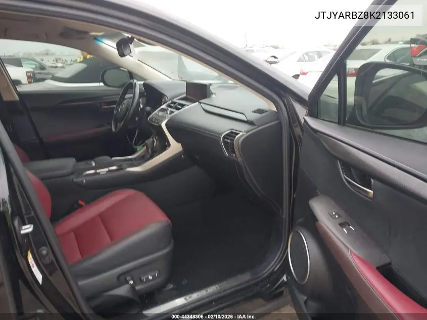 JTJYARBZ8K2133061 2019 Lexus Nx 300