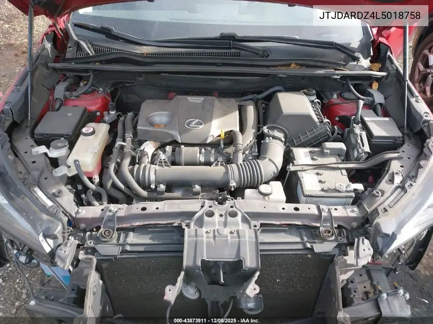 JTJDARDZ4L5018758 2020 Lexus Nx 300