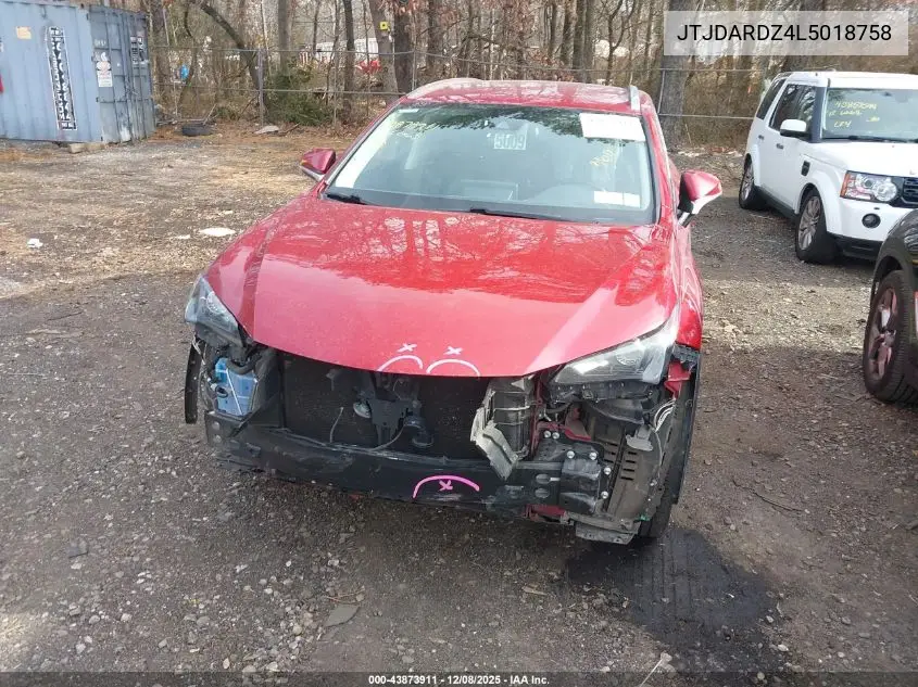 JTJDARDZ4L5018758 2020 Lexus Nx 300
