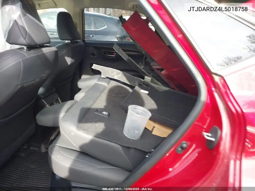 JTJDARDZ4L5018758 2020 Lexus Nx 300