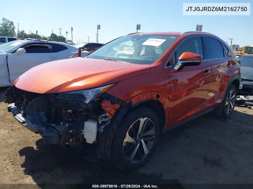 JTJGJRDZ6M2162750 2021 Lexus Nx 300H