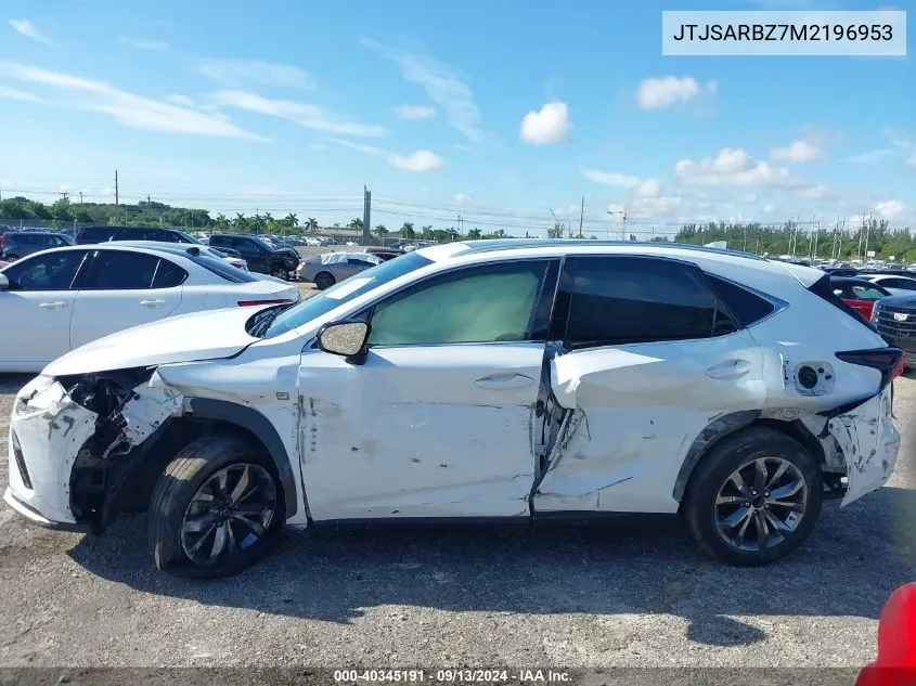 JTJSARBZ7M2196953 2021 Lexus Nx 300 Base/300 Luxury/300 F