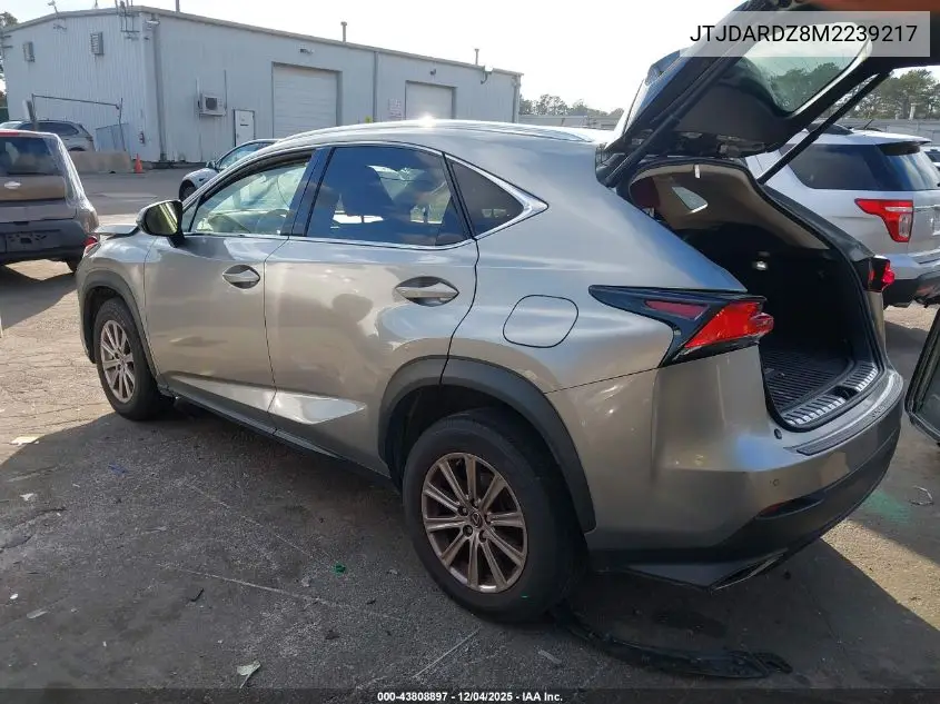 JTJDARDZ8M2239217 2021 Lexus Nx 300