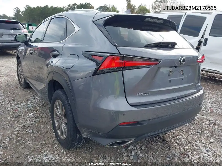 JTJDARBZ8M2178535 2021 Lexus Nx 300