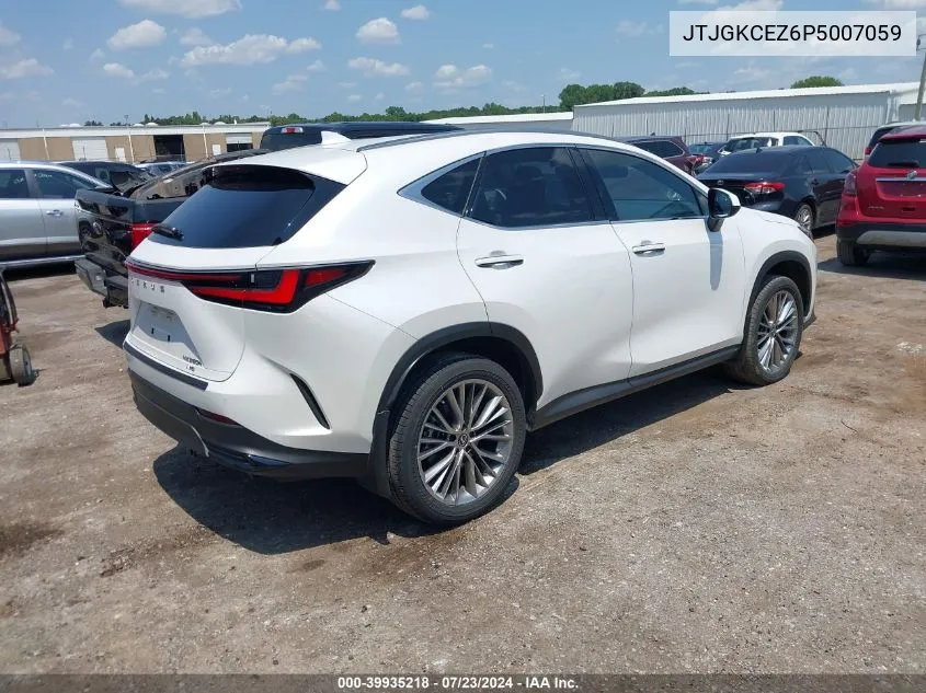 JTJGKCEZ6P5007059 2023 Lexus Nx 350H Premium