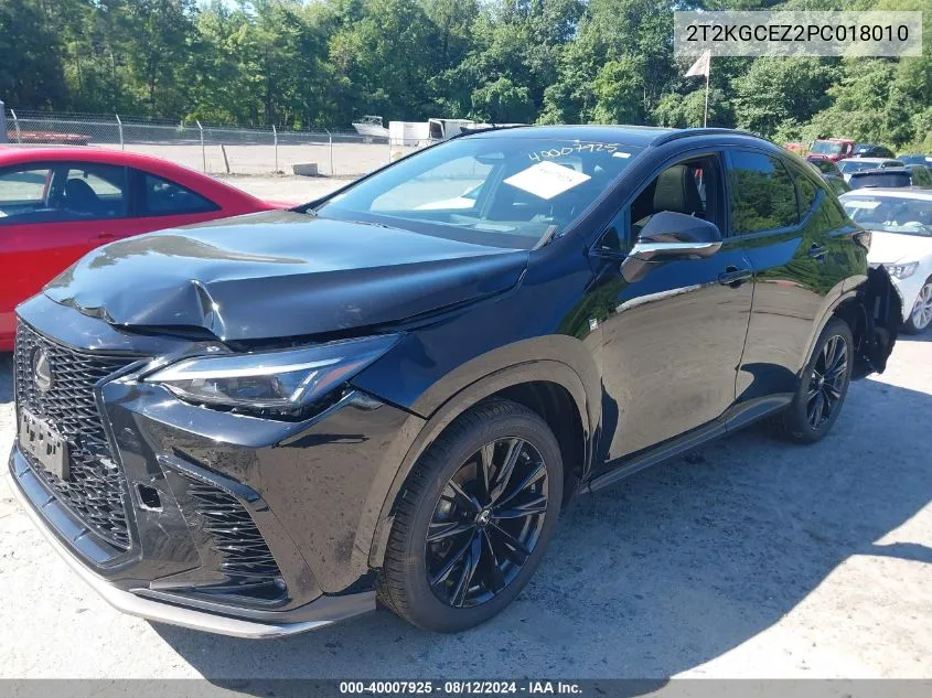 2T2KGCEZ2PC018010 2023 Lexus Nx 350 F Sport Handling