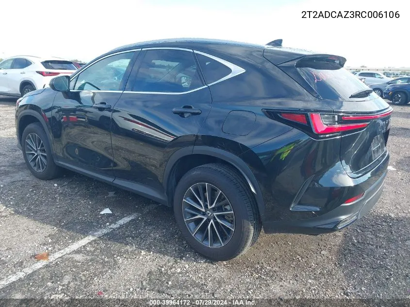 2T2ADCAZ3RC006106 2024 Lexus Nx 250