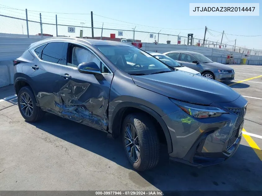 JTJADCAZ3R2014447 2024 Lexus Nx 250