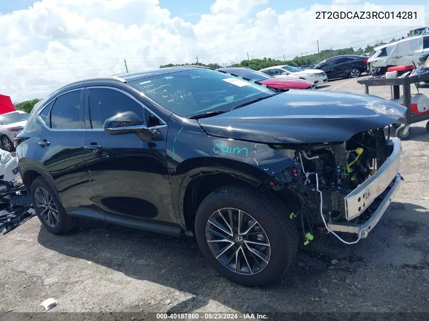 2T2GDCAZ3RC014281 2024 Lexus Nx 250 Premium