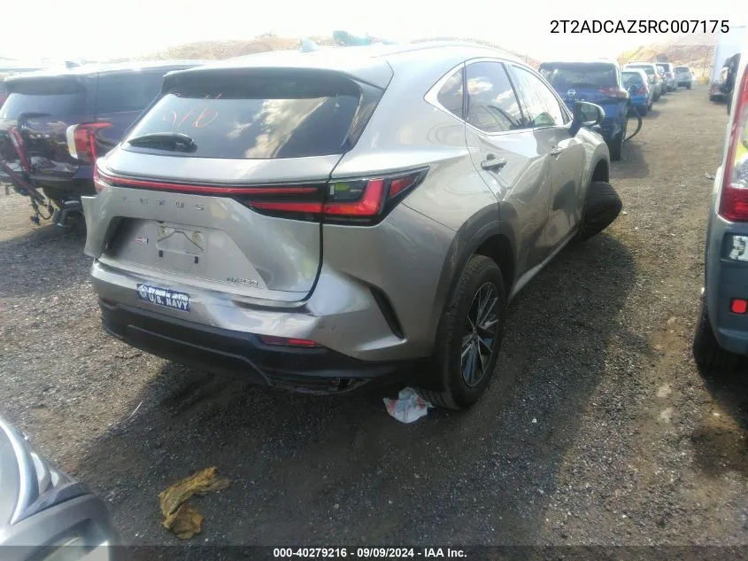 2T2ADCAZ5RC007175 2024 Lexus Nx 250