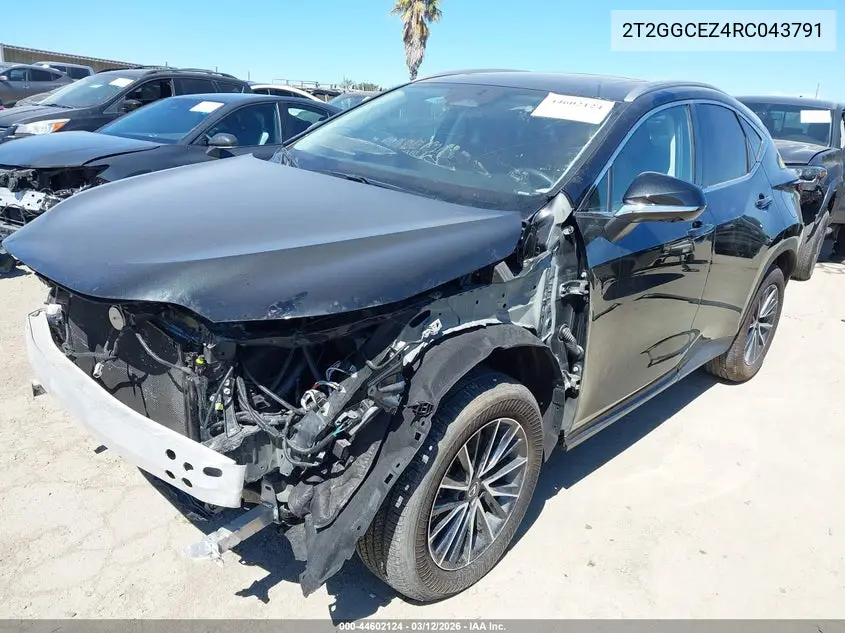 2T2GGCEZ4RC043791 2024 Lexus Nx 350 Premium