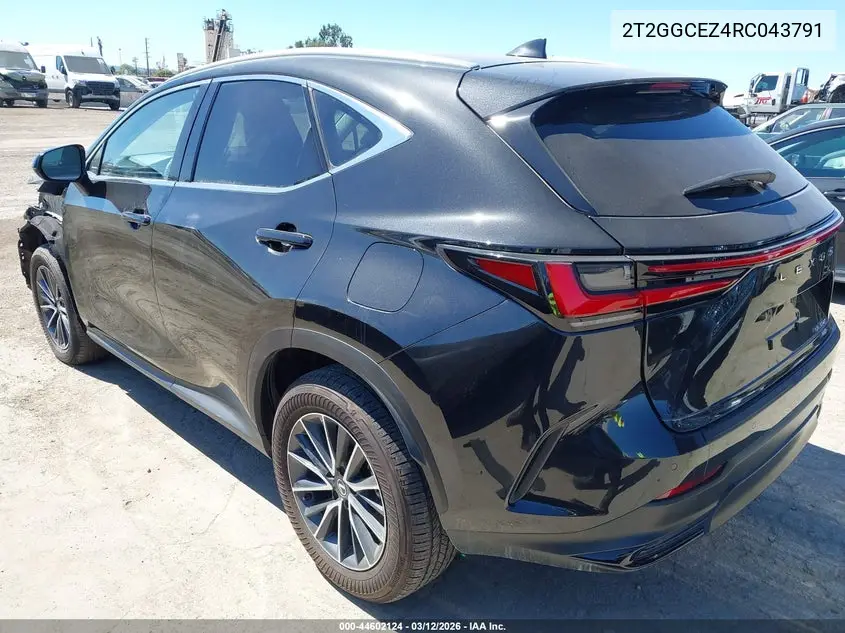 2T2GGCEZ4RC043791 2024 Lexus Nx 350 Premium