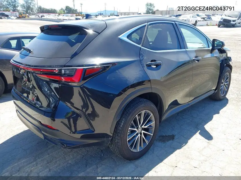 2T2GGCEZ4RC043791 2024 Lexus Nx 350 Premium