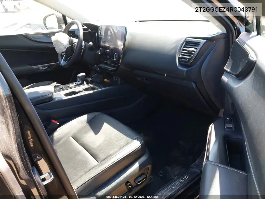 2T2GGCEZ4RC043791 2024 Lexus Nx 350 Premium