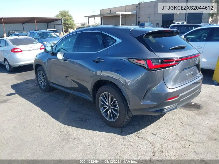 JTJGKCEZXS2044612 2025 Lexus Nx 350H Premium