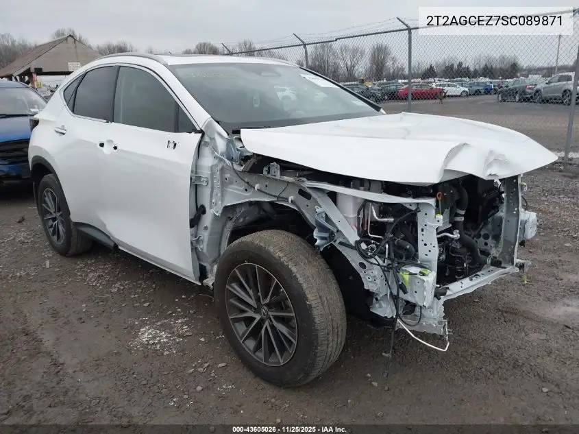 2T2AGCEZ7SC089871 2025 Lexus Nx 350