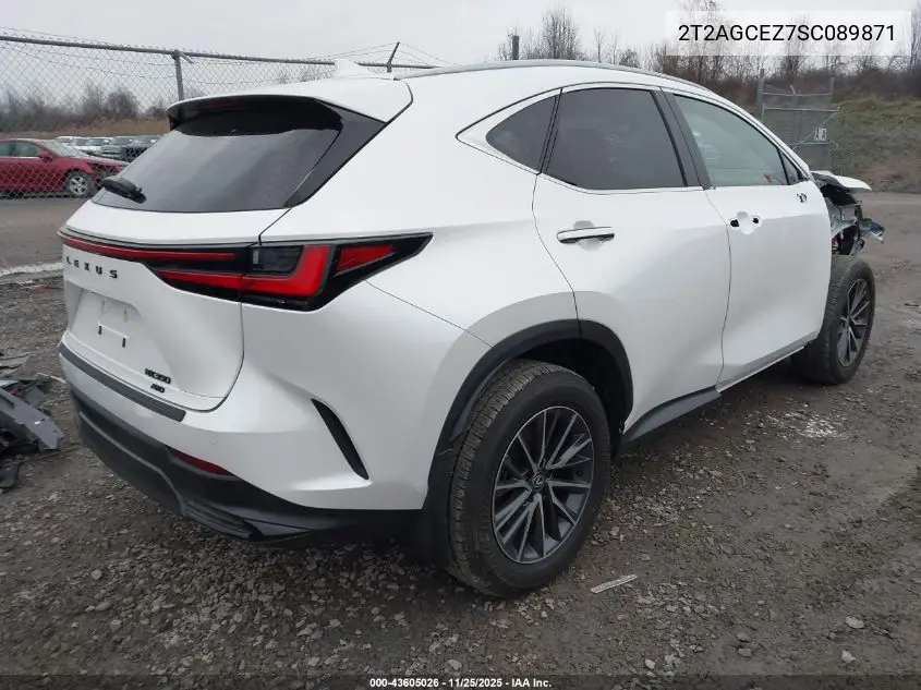 2T2AGCEZ7SC089871 2025 Lexus Nx 350