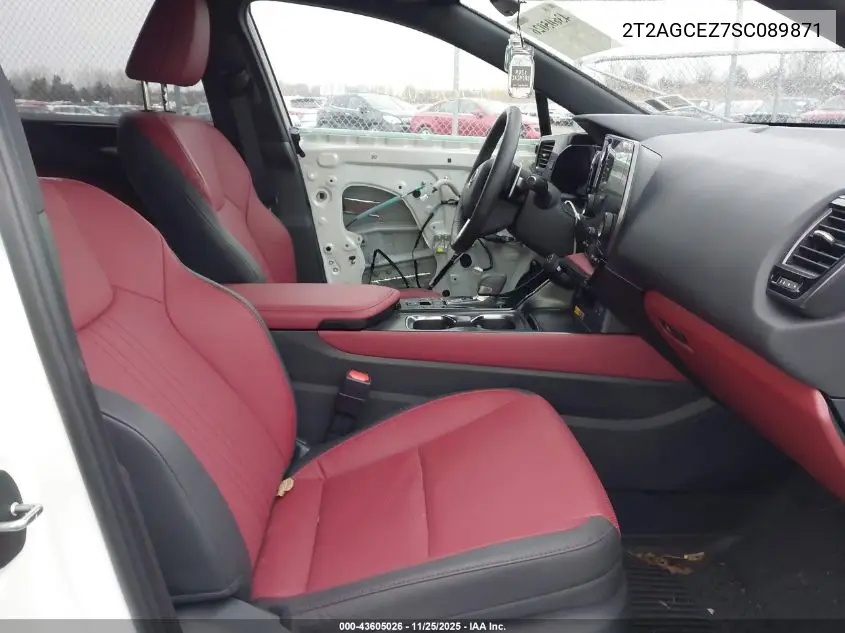 2T2AGCEZ7SC089871 2025 Lexus Nx 350