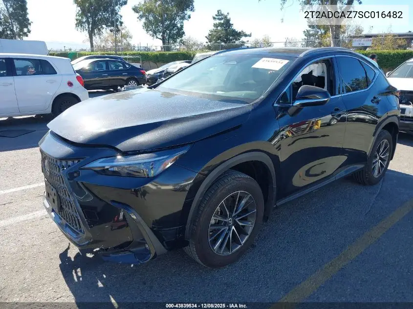 2T2ADCAZ7SC016482 2025 Lexus Nx 250