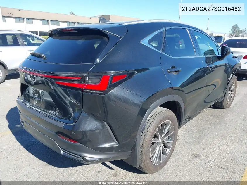 2T2ADCAZ7SC016482 2025 Lexus Nx 250