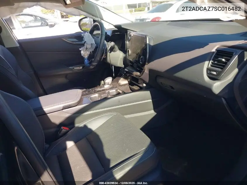 2T2ADCAZ7SC016482 2025 Lexus Nx 250
