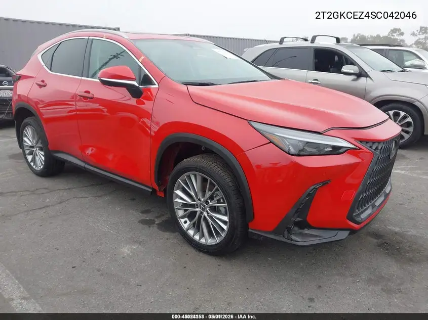 2T2GKCEZ4SC042046 2025 Lexus Nx 350H Premium