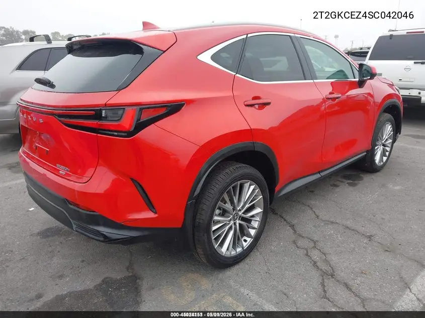 2T2GKCEZ4SC042046 2025 Lexus Nx 350H Premium
