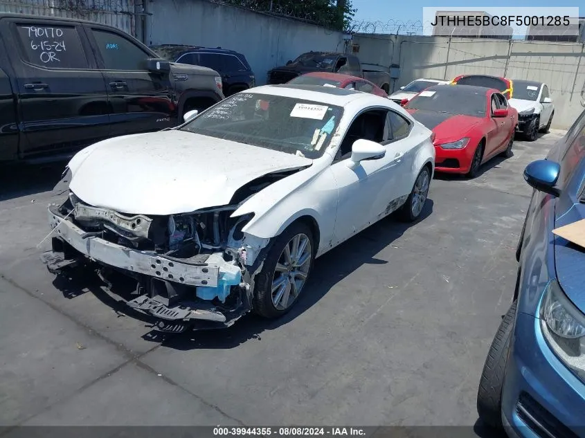 JTHHE5BC8F5001285 2015 Lexus Rc 350