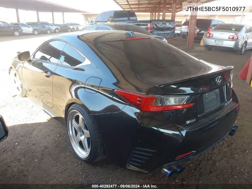 JTHHE5BC5F5010977 2015 Lexus Rc 350