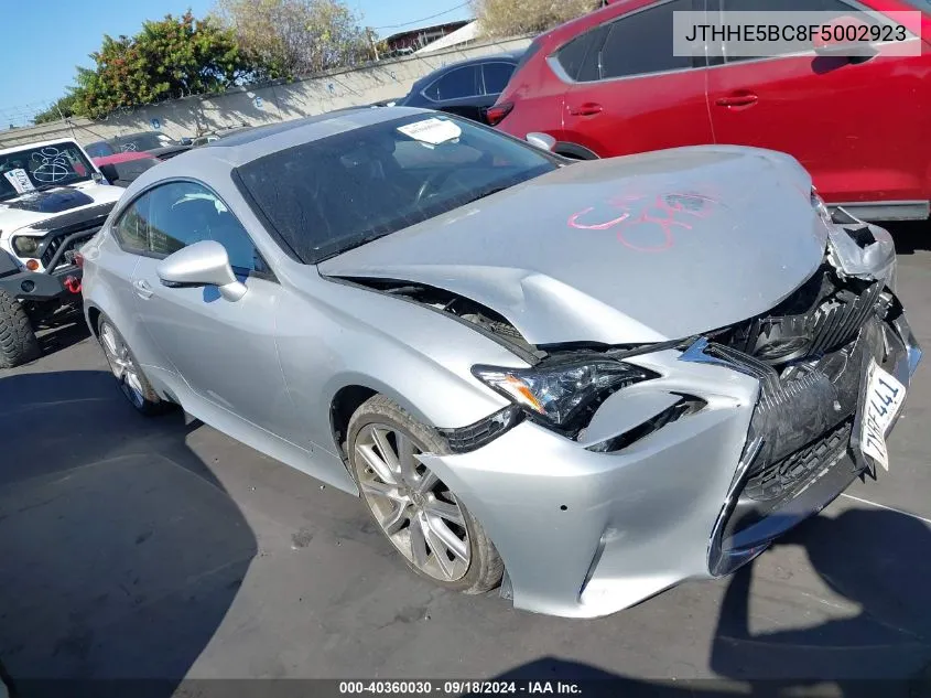 JTHHE5BC8F5002923 2015 Lexus Rc 350