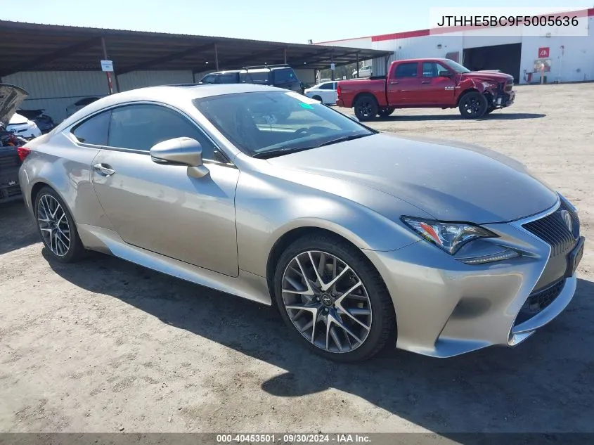 JTHHE5BC9F5005636 2015 Lexus Rc 350