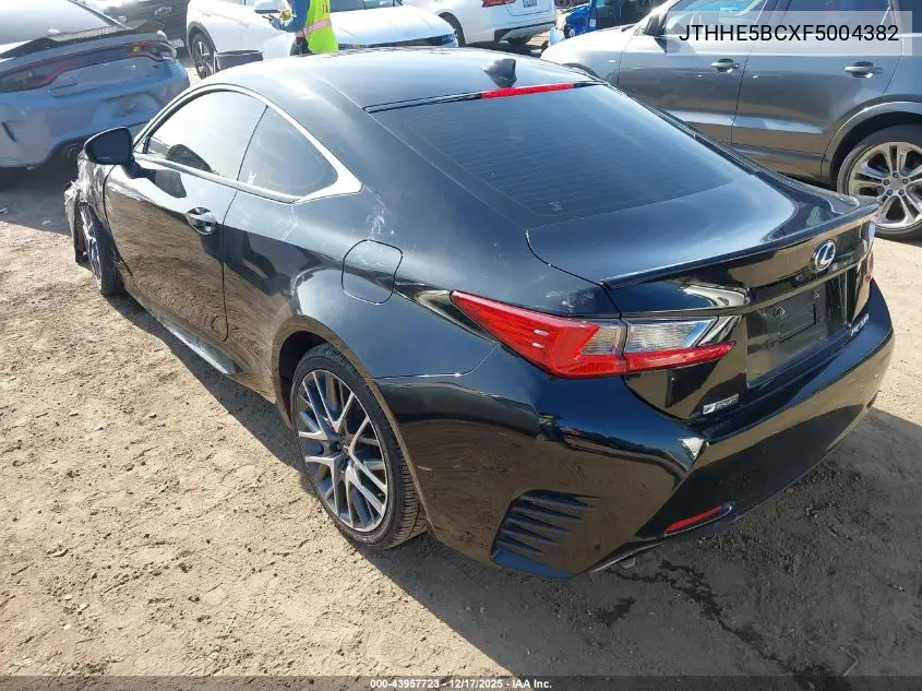 JTHHE5BCXF5004382 2015 Lexus Rc 350