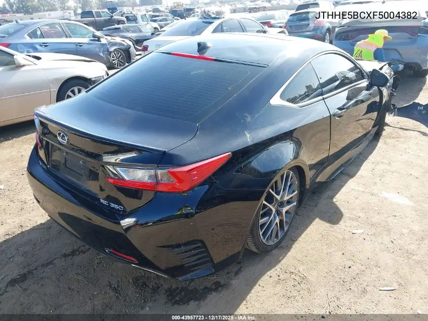 JTHHE5BCXF5004382 2015 Lexus Rc 350
