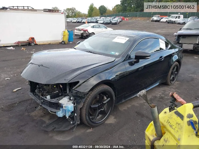 JTHSM5BC1G5001462 2016 Lexus Rc 300 300