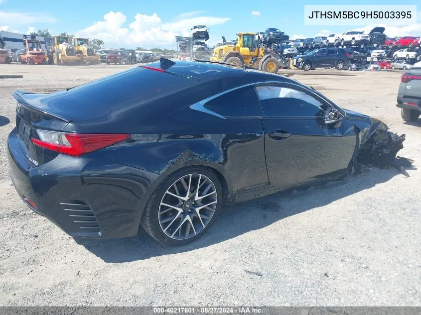 JTHSM5BC9H5003395 2017 Lexus Rc 300