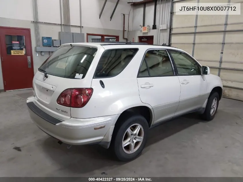 JT6HF10U8X0007712 1999 Lexus Rx 300