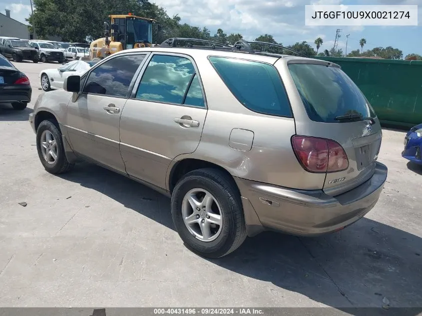 JT6GF10U9X0021274 1999 Lexus Rx 300