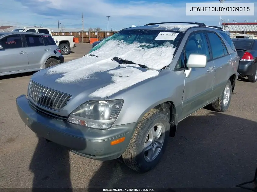 JT6HF10U8Y0139015 2000 Lexus Rx 300