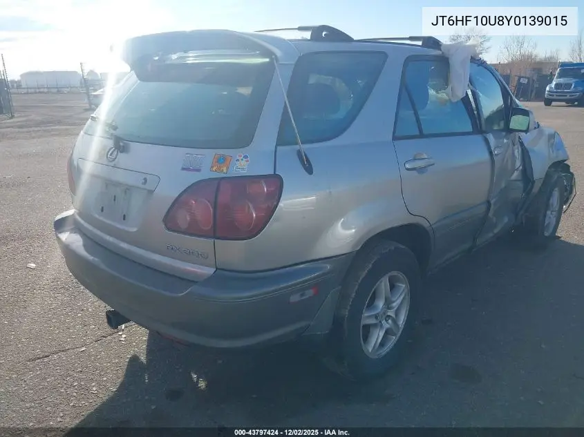 JT6HF10U8Y0139015 2000 Lexus Rx 300
